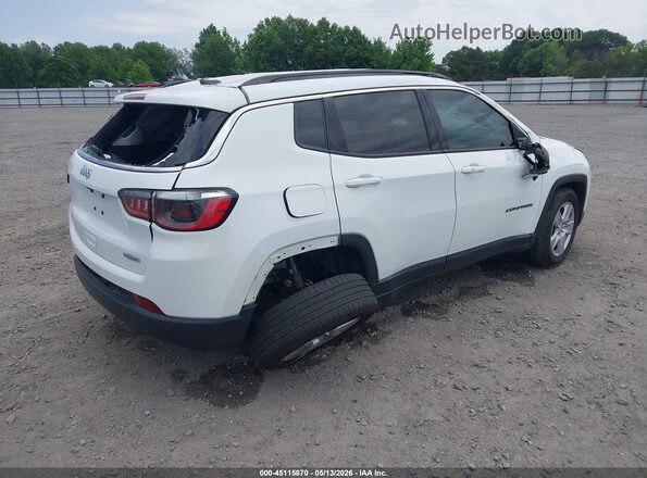 3C4NJCBB1NT238212 2022 JEEP COMPASS White Задня права чверть