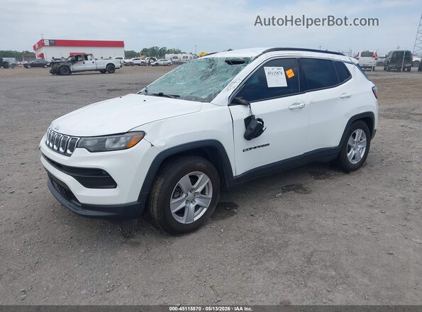 3C4NJCBB1NT238212 2022 JEEP COMPASS White Передня ліва чверть
