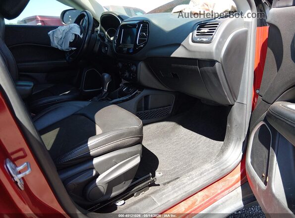 3C4NJCBB3MT505736 2021 JEEP COMPASS Red Widok wnętrza z przodu