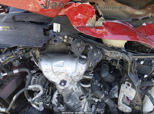 3C4NJCBB3MT505736 2021 JEEP COMPASS Red Widok z tyłu