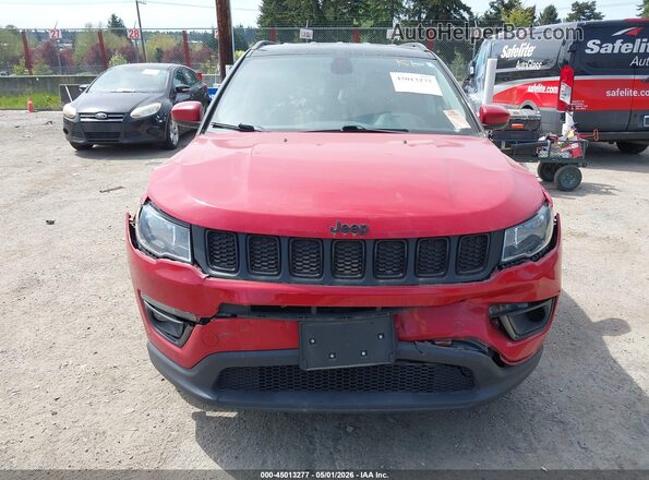3C4NJCBB3MT531849 2021 JEEP COMPASS Red Вид панелі приладів