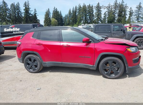 3C4NJCBB3MT531849 2021 JEEP COMPASS Red Вид щитка приладів