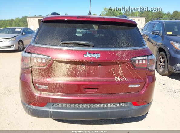 3C4NJCBB3NT176263 2022 JEEP COMPASS Burgundy 