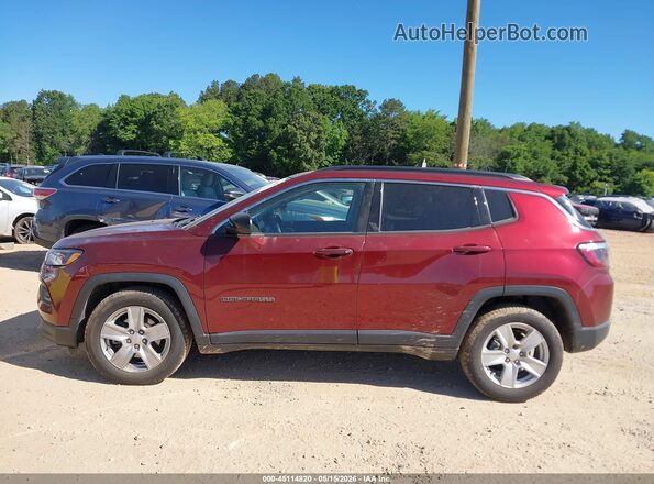 3C4NJCBB3NT176263 2022 JEEP COMPASS Burgundy Панорамний вид салону 360°