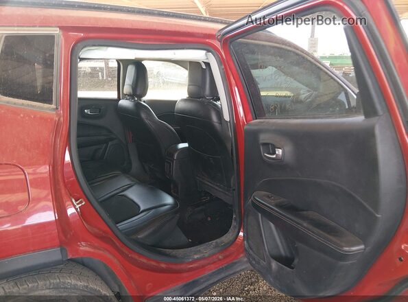 3C4NJCBB4JT204274 2018 JEEP COMPASS Красный Вид наклейки с VIN-кодом