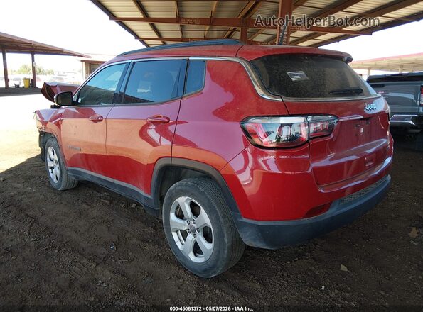 3C4NJCBB4JT204274 2018 JEEP COMPASS Красный Задняя левая четверть
