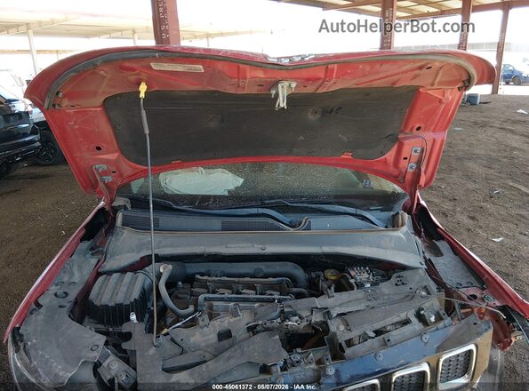3C4NJCBB4JT204274 2018 JEEP COMPASS Красный Вид сзади