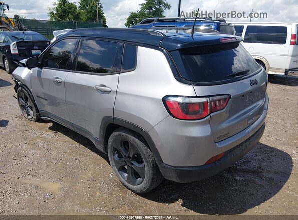 3C4NJCBB4KT658705 2019 JEEP COMPASS Silver უკანა მარცხენა