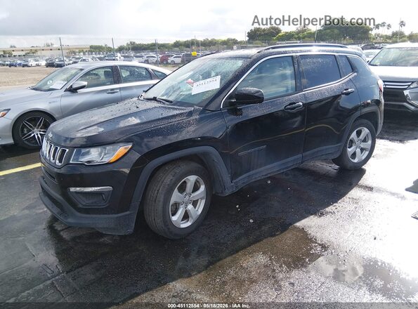 3C4NJCBB4KT851839 2019 JEEP COMPASS Black Front left