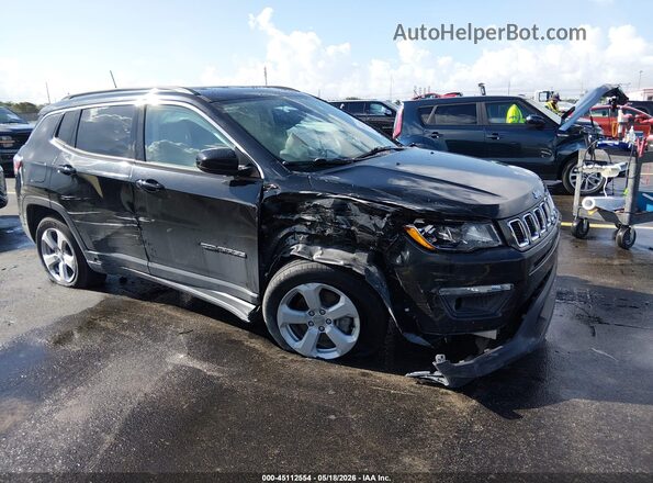 3C4NJCBB4KT851839 2019 JEEP COMPASS Black Front view