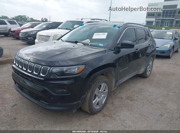 3C4NJCBB4NT213305 2022 JEEP COMPASS Black Przód lewy
