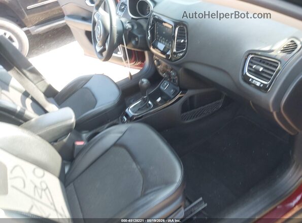 3C4NJCBB5MT587288 2021 JEEP COMPASS Red წინა სალონის ხედი