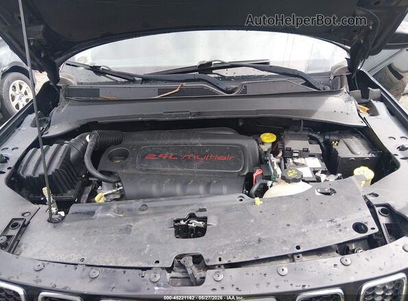 3C4NJCBB6HT642806 2017 JEEP NEW COMPASS Black Rear view