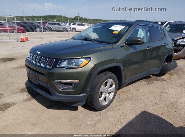 3C4NJCBB7JT267952 2018 JEEP COMPASS Green Front left