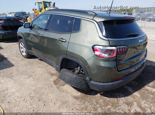 3C4NJCBB7JT267952 2018 JEEP COMPASS Green Rear left