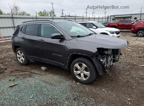 3C4NJCBB7JT503225 2018 JEEP COMPASS Gray Delantero derecho