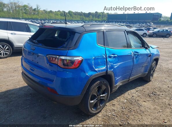 3C4NJCBB7KT649450 2019 JEEP COMPASS Blue უკანა მარჯვენა
