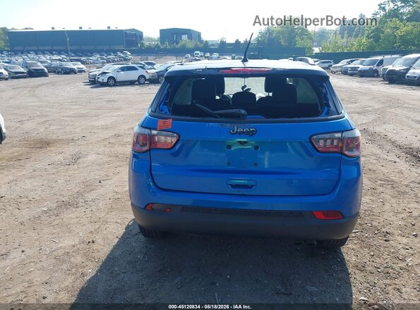 3C4NJCBB7KT649450 2019 JEEP COMPASS Blue 