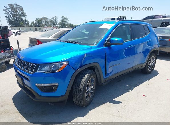 3C4NJCBB7KT706598 2019 JEEP COMPASS Blue 