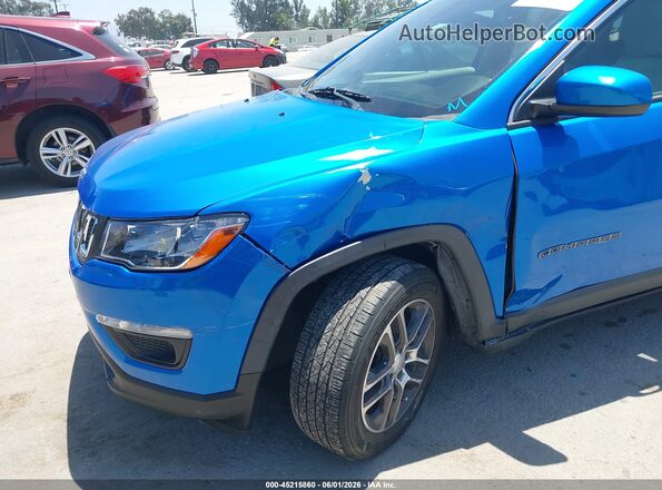 3C4NJCBB7KT706598 2019 JEEP COMPASS Blue 