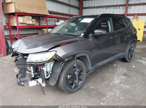 3C4NJCBB7LT115155 2020 JEEP COMPASS Gray Vista tres cuartos delantera izquierda