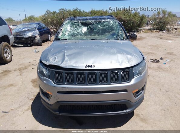 3C4NJCBB7LT257425 2020 JEEP COMPASS Gray წინა პანელის ხედი