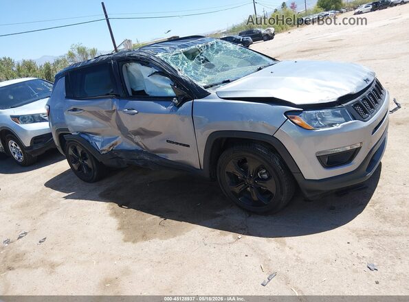3C4NJCBB7LT257425 2020 JEEP COMPASS Gray ხელსაწყოთა პანელის ხედი