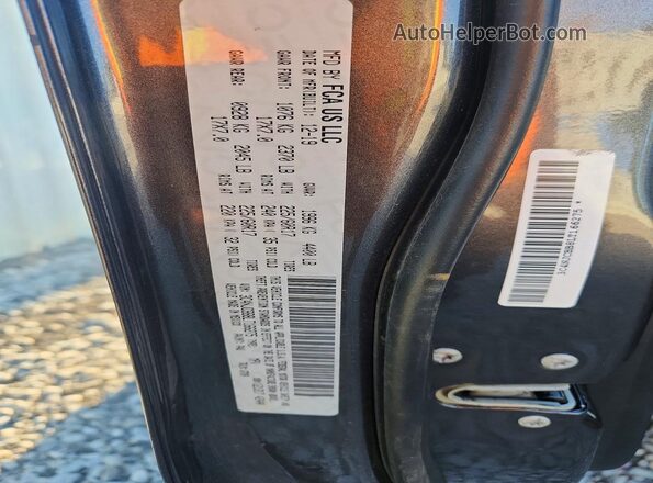 3C4NJCBB8LT166275 2020 JEEP COMPASS Серый Вид наклейки с VIN-кодом
