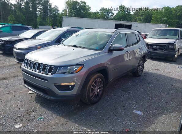 3C4NJCBB9KT749288 2019 JEEP COMPASS Silver Передня ліва чверть