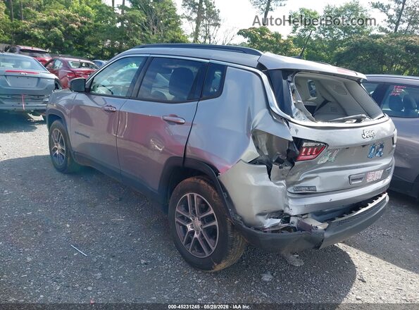 3C4NJCBB9KT749288 2019 JEEP COMPASS Silver Задня ліва чверть