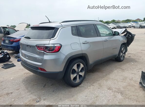 3C4NJCBBXHT642811 2017 JEEP NEW COMPASS Silver Rear right