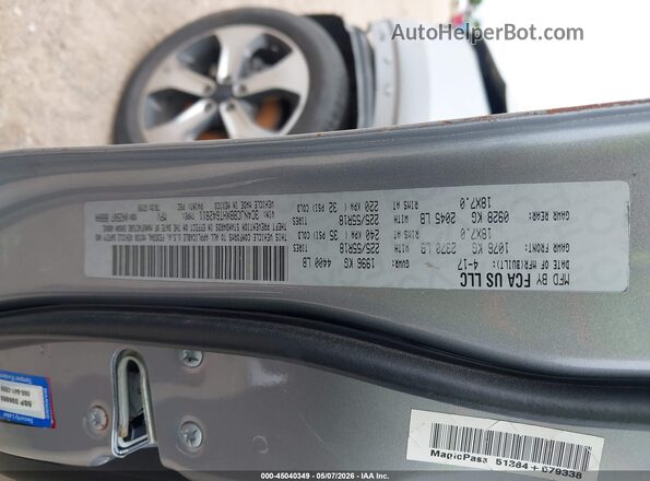 3C4NJCBBXHT642811 2017 JEEP NEW COMPASS Silver Engine compartment view