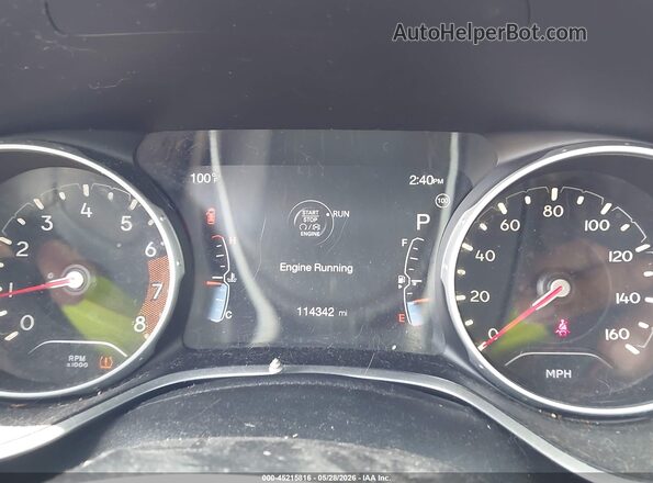 3C4NJCBBXJT181602 2018 JEEP COMPASS Gray Вид задніх сидінь