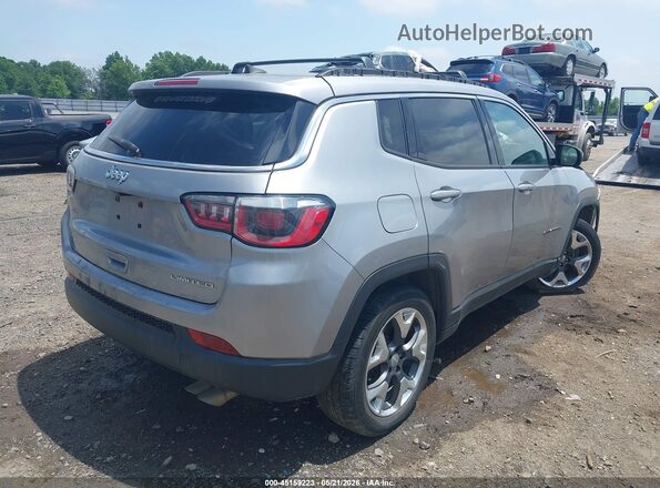 3C4NJCCB0KT662555 2019 JEEP COMPASS Серебряный Задняя правая четверть