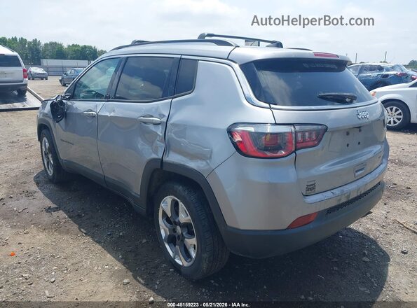 3C4NJCCB0KT662555 2019 JEEP COMPASS Серебряный Задняя левая четверть