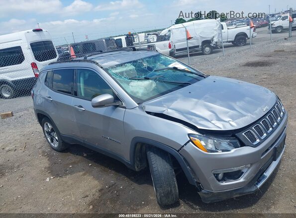 3C4NJCCB0KT662555 2019 JEEP COMPASS Серебряный 