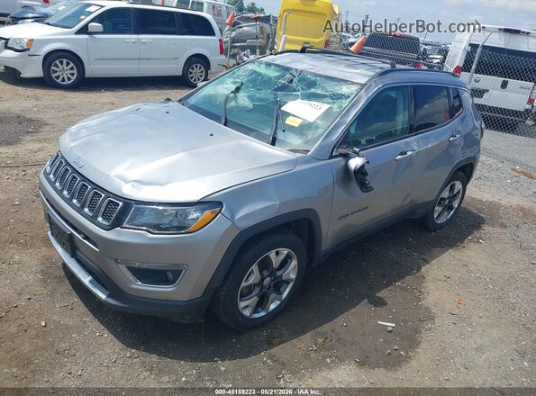 3C4NJCCB0KT662555 2019 JEEP COMPASS Серебряный Панорамный вид салона 360°