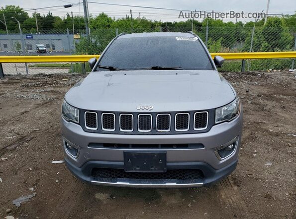 3C4NJCCB1KT659941 2019 JEEP COMPASS Серый Вид спереди