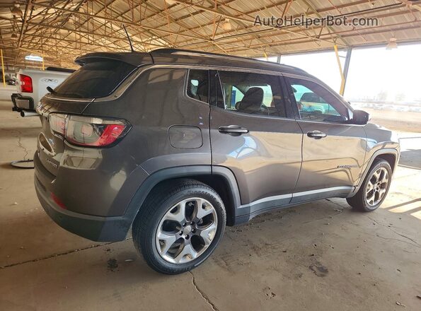 3C4NJCCB1MT528379 2021 JEEP COMPASS Gray Trasero derecho
