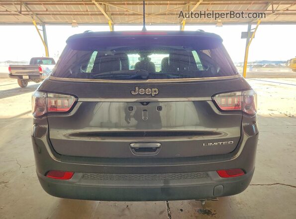 3C4NJCCB1MT528379 2021 JEEP COMPASS Gray Vista trasera