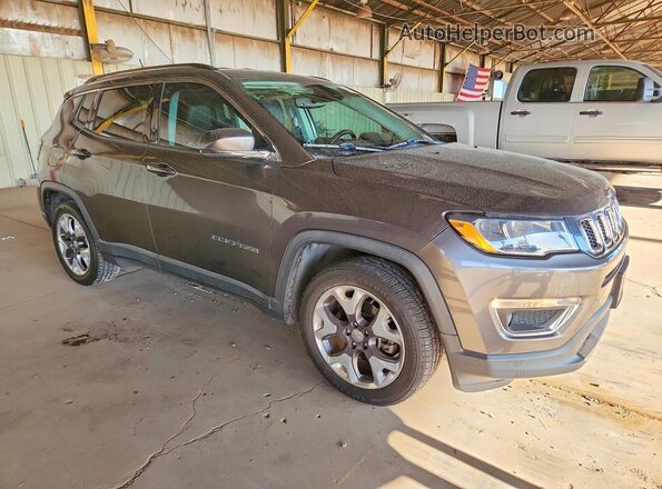 3C4NJCCB1MT528379 2021 JEEP COMPASS Gray Delantero derecho