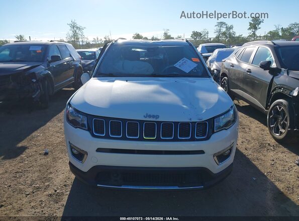 3C4NJCCB1MT531296 2021 JEEP COMPASS White Vista del cuadro de instrumentos