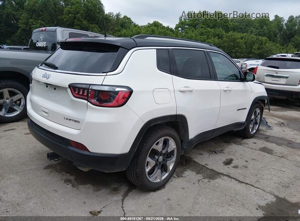 3C4NJCCB8KT788498 2019 JEEP COMPASS Белый Задняя правая четверть