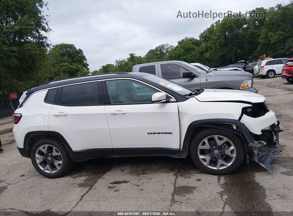 3C4NJCCB8KT788498 2019 JEEP COMPASS Белый Вид задней части салона