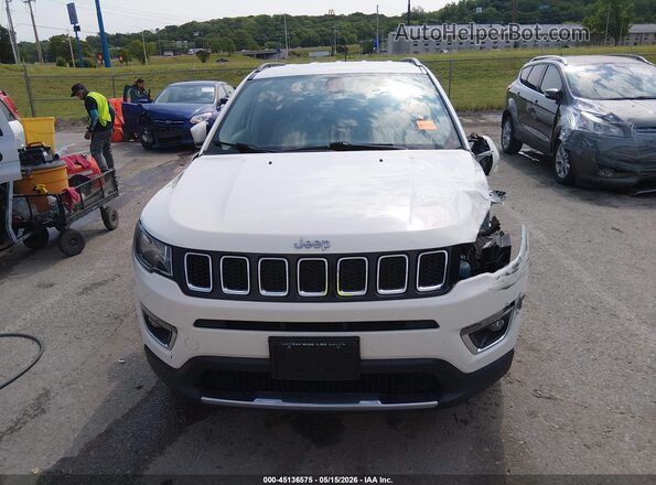 3C4NJCCB9KT819337 2019 JEEP COMPASS White ხელსაწყოთა პანელის ხედი