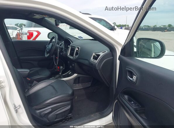 3C4NJCEB9MT593607 2021 JEEP COMPASS White წინა სალონის ხედი