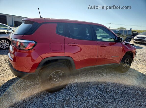 3C4NJDAB5JT391144 2018 JEEP COMPASS Red 