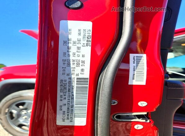 3C4NJDAB5JT391144 2018 JEEP COMPASS Red 