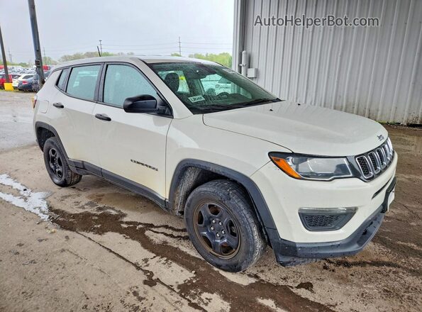 3C4NJDAB5LT117137 2020 JEEP COMPASS White წინა მარჯვენა