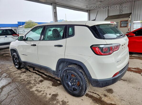 3C4NJDAB5LT117137 2020 JEEP COMPASS White უკანა მარცხენა